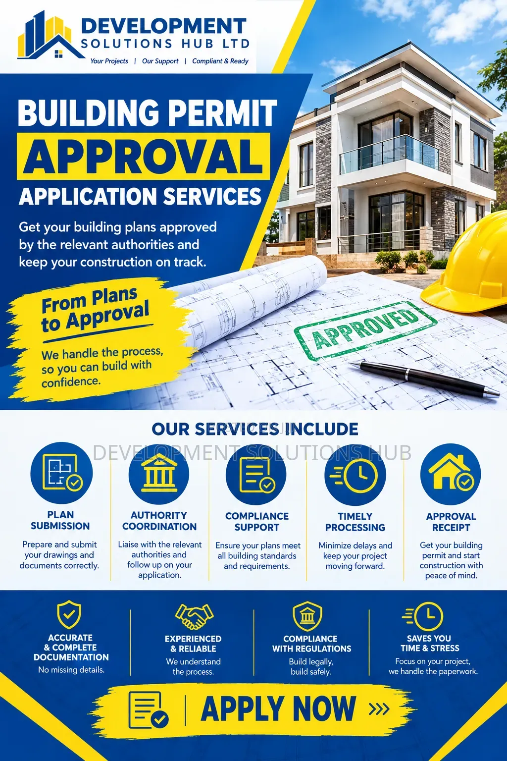 Building Permits Application & Approval Services