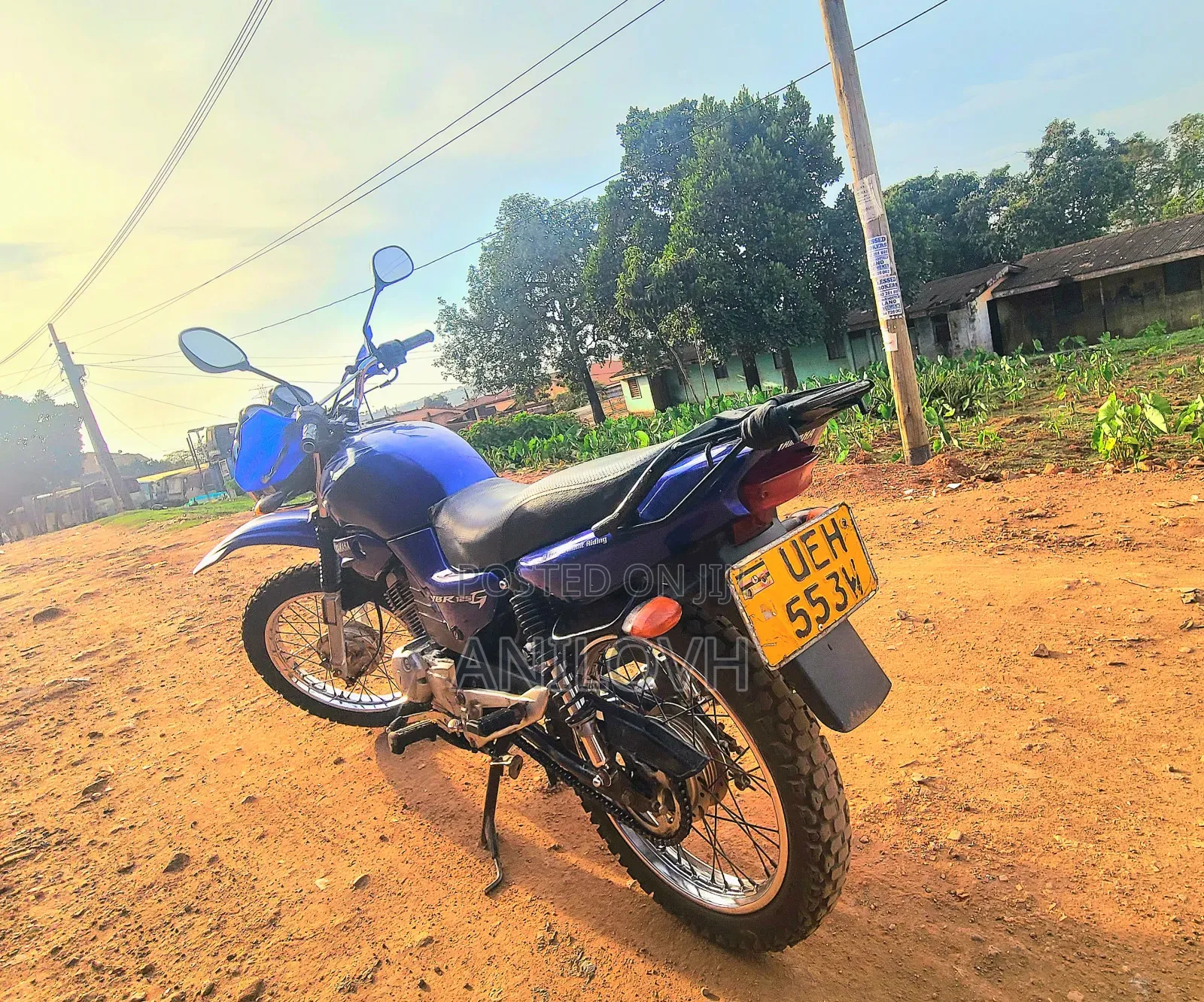 Yamaha YBR125 2012 Blue