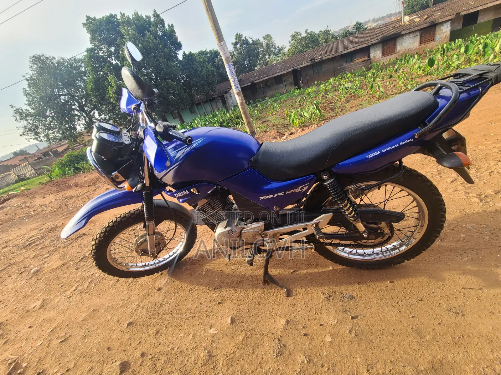 Yamaha YBR125 2012 Blue
