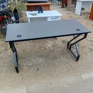 Executive Office Desk 1.2m Gray Office Table Metallic Desk