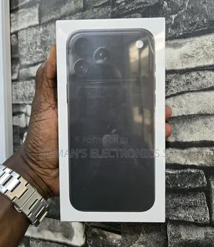 New Apple iPhone 18 Pro Max 1 TB Black
