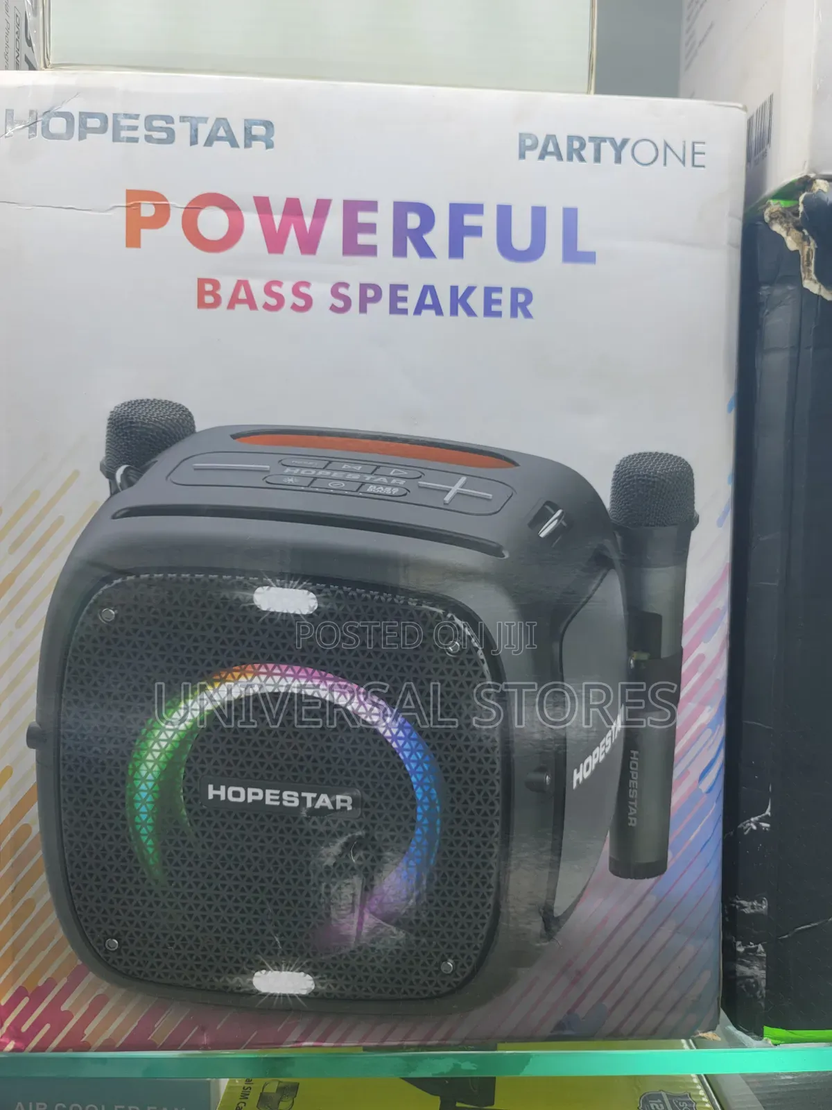 Hopestar Party One 80W RGB Lighting Wireless Bluetooth Speaker