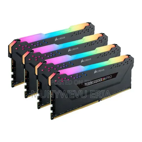 32GB (Four 8GB Sticks) Corsair Vengeance RGB Pro 3200MHz DDR4 RAM