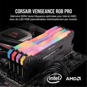 32GB (Four 8GB Sticks) Corsair Vengeance RGB Pro 3200MHz DDR4 RAM