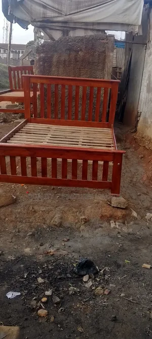 5x6 New Wooden Bed  