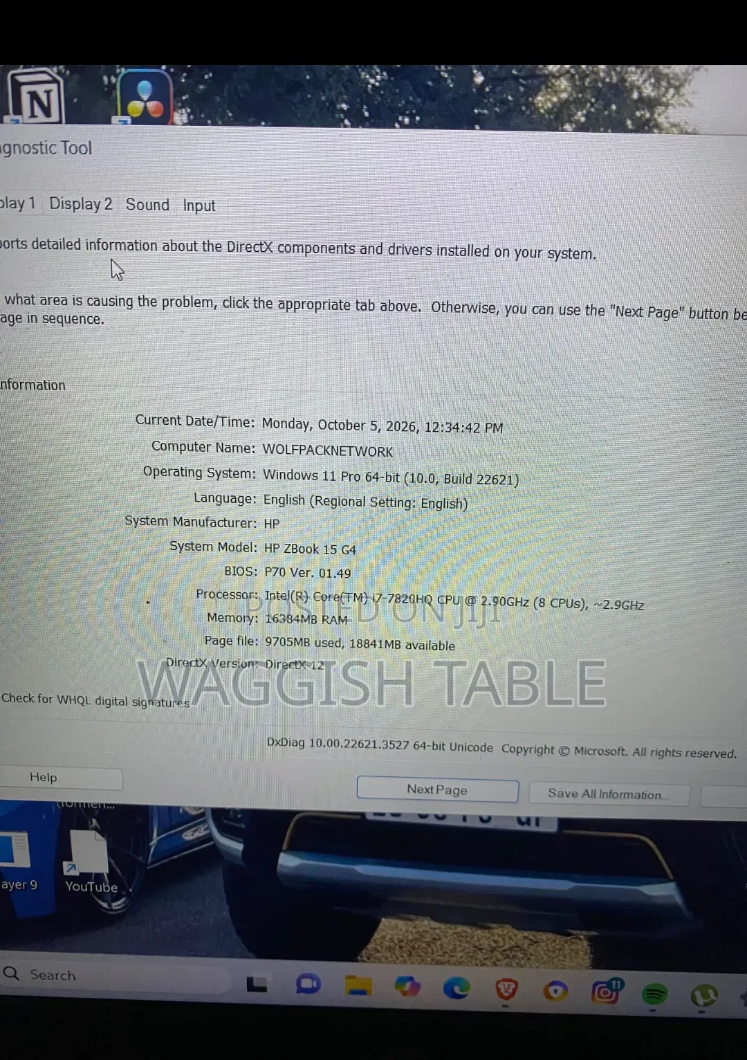 Laptop HP ZBook 15 G4 16GB Intel Core i7 SSHD (Hybrid) 1T