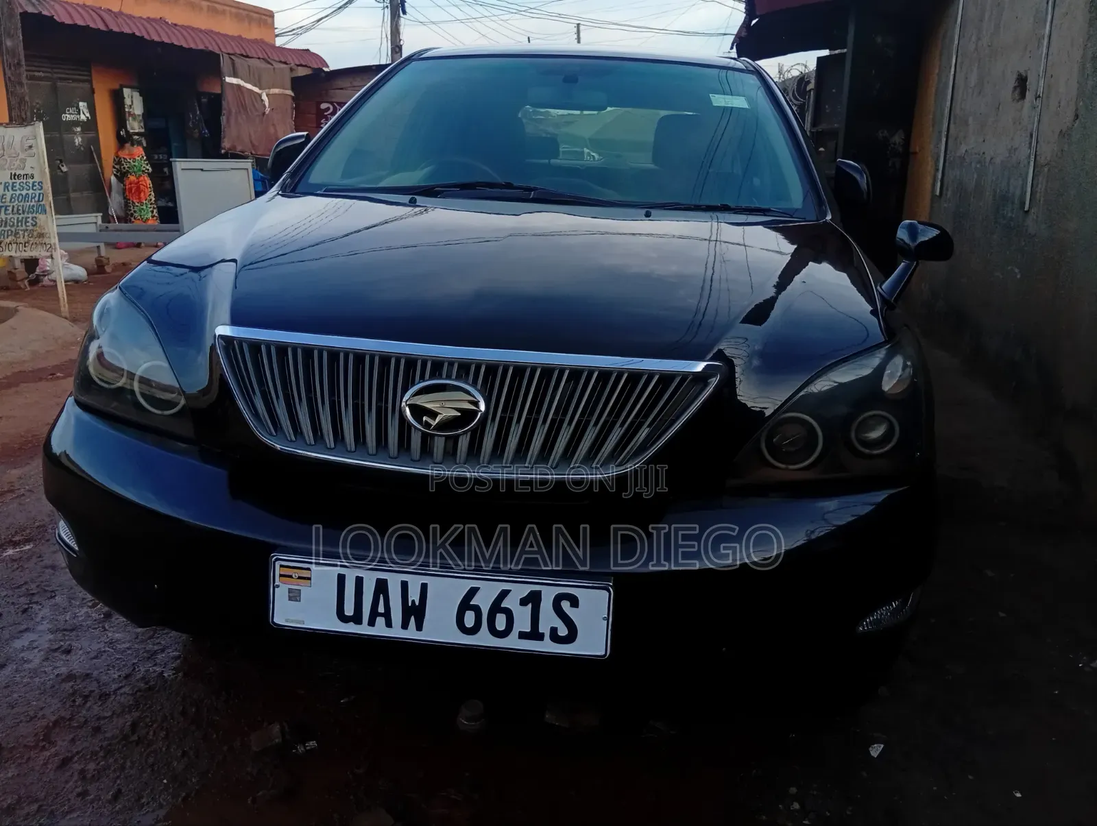 Toyota Harrier 2.4 2008 Black