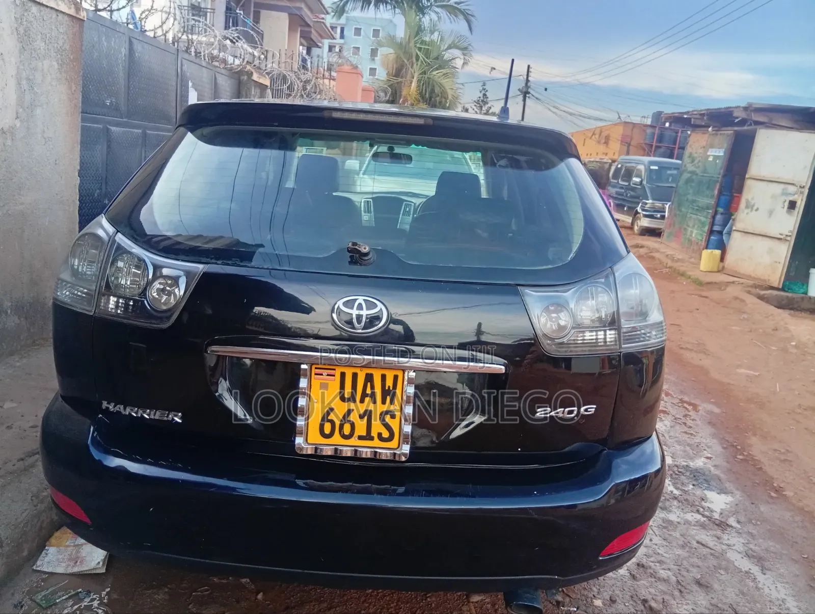 Toyota Harrier 2.4 2008 Black