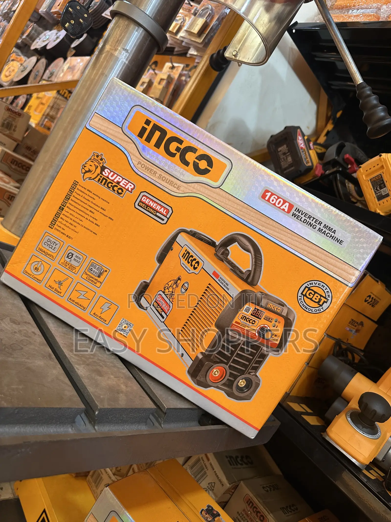 INGCO 160A Inverter MMA Welding Machine