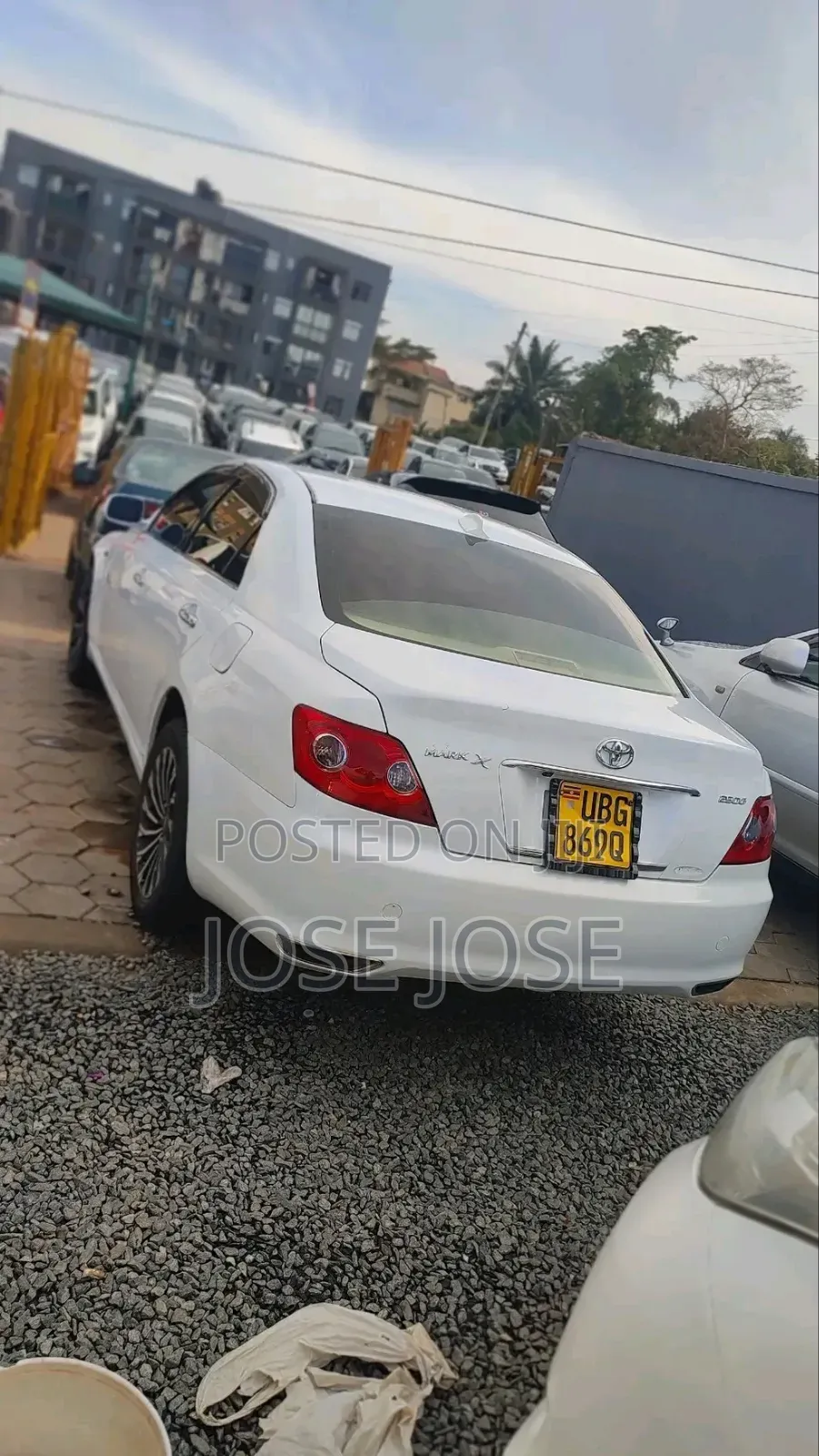 Toyota Mark X 2007 White