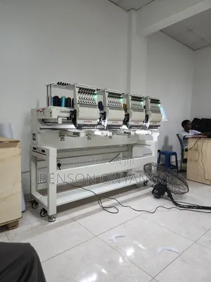 4-Head, 15 Needled Embroidery Machine