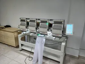 4-Head, 15 Needled Embroidery Machine