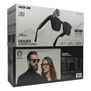 Green Lion Denver AI Camera Smart Glasses