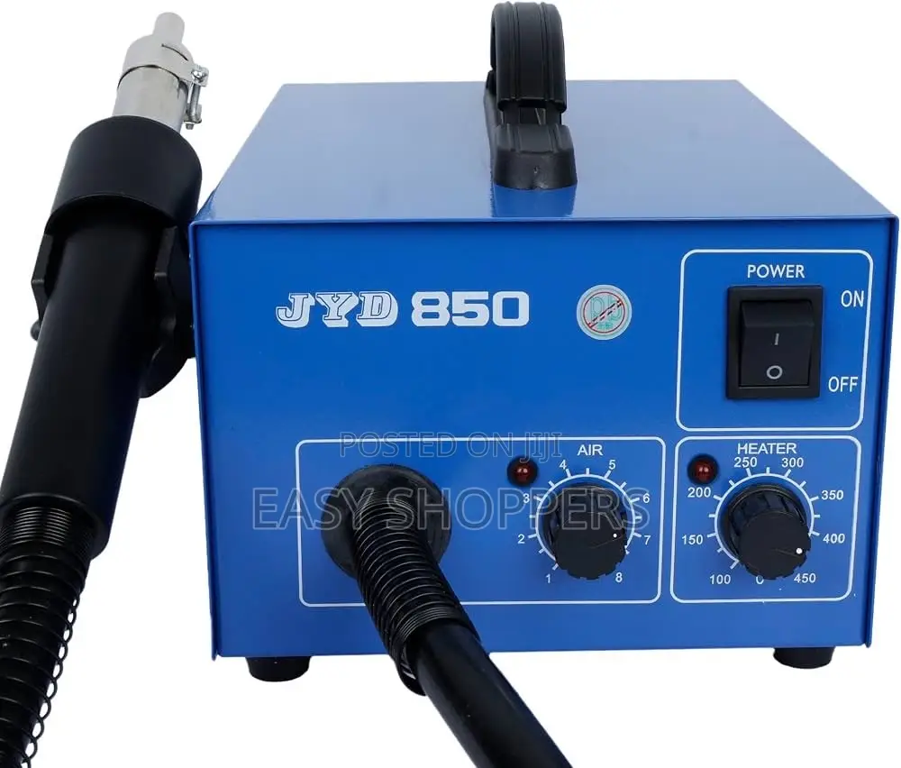 JYD 850 SMD Hot Air Blower Rework Station for Electronics Repair