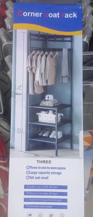 Corner Coat Rack