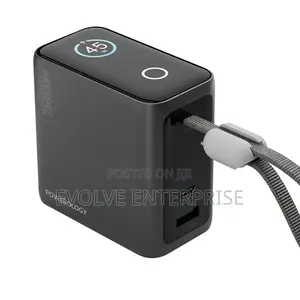 Powerology 15000mah Mini Power Bank 45W With Smart Color Display