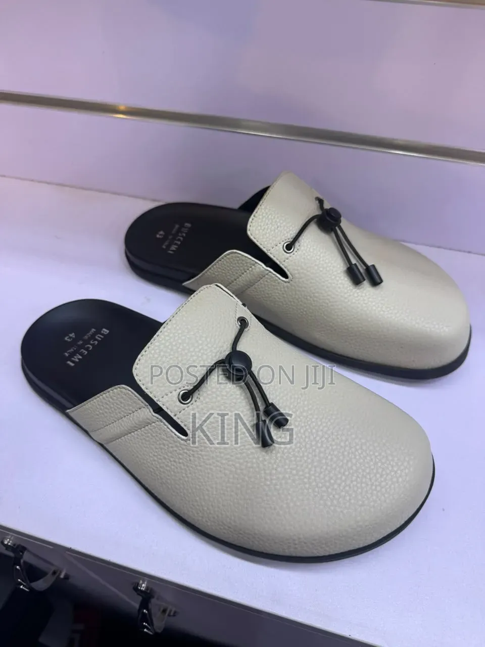 Buscemi Leather Mules / Half Shoes