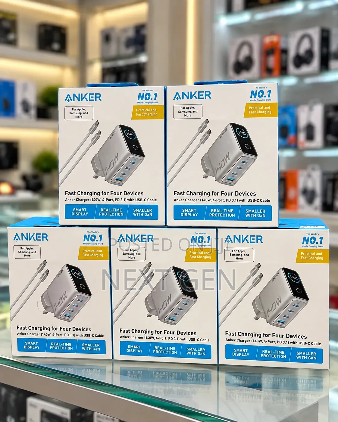 Anker 140W USB-C Charger.