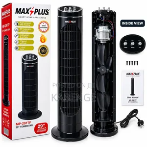 MAX PLUS MP-291TF 29-Inch Digital Oscillating Tower Fan With Timer