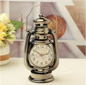 Vintage Alarm Clock Retro Oil Lamp Alarm Clock