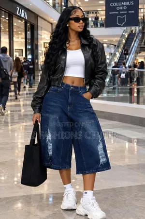 Ladies Baggy Jeans