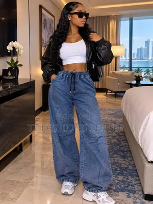 Ladies Baggy Jeans