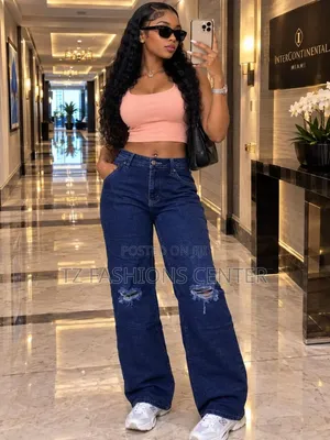 Ladies Baggy Jeans