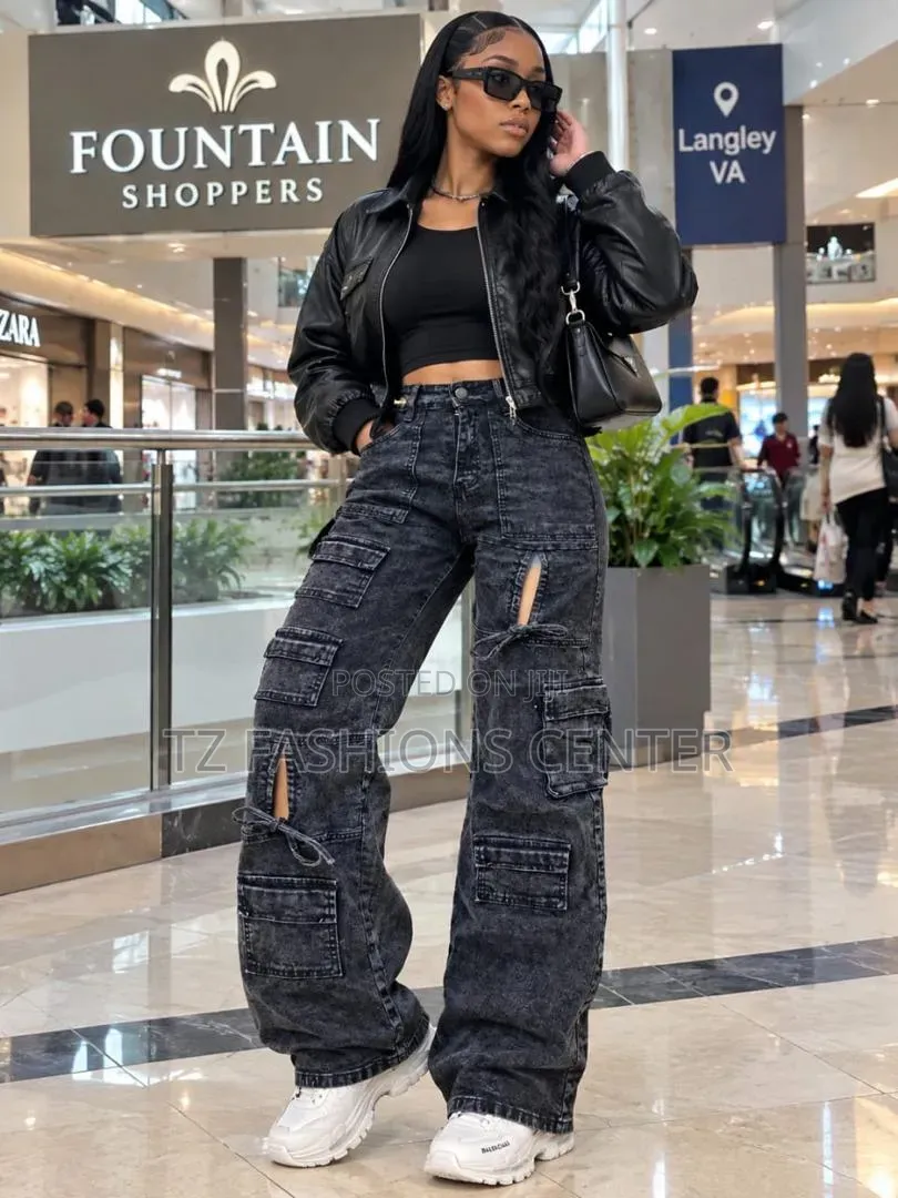 Ladies Baggy Jeans