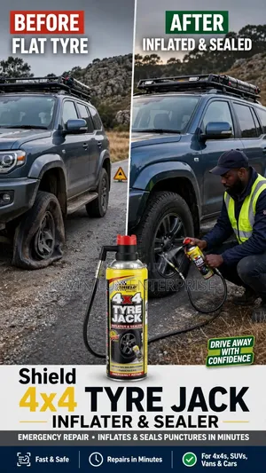 Tyre Jack 4X4 Inflator and Sealer