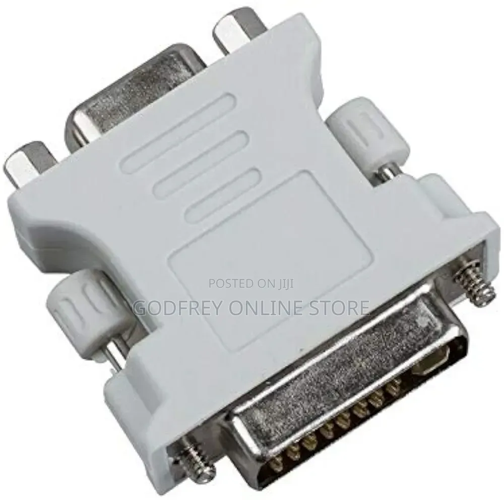 DVI-Male to VGA 15-Pin HD (3 Rows) Female Video Adapter