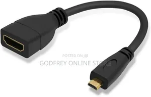 Micro HDMI Male to HDMI Female Adapter Short Cable 10cm