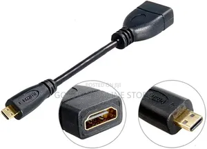 Micro HDMI Male to HDMI Female Adapter Short Cable 10cm