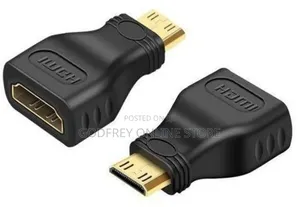 Mini HDMI to HDMI Adapter Connector (HD 1080P