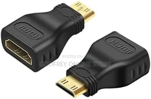 Mini HDMI to HDMI Adapter Connector (HD 1080P