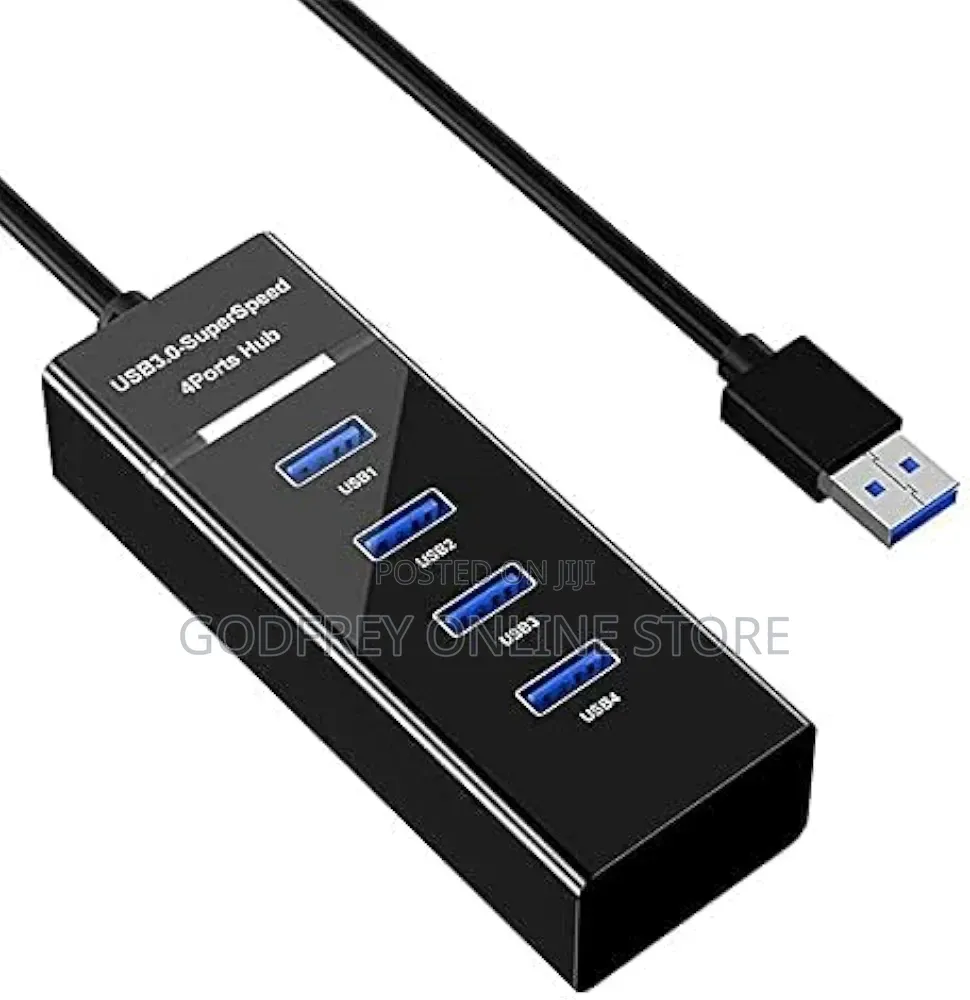 3.0 USB Hub 4 Ports for Data High-Speed Transmission Hub,