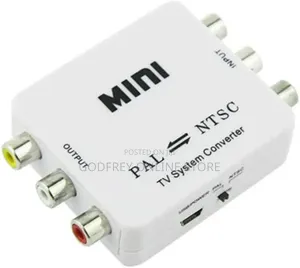 Mini PAL to NTSC / NTSC to PAL Video Converter Adapter