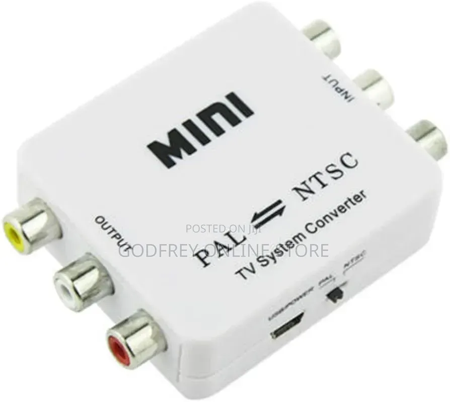 Mini PAL to NTSC / NTSC to PAL Video Converter Adapter