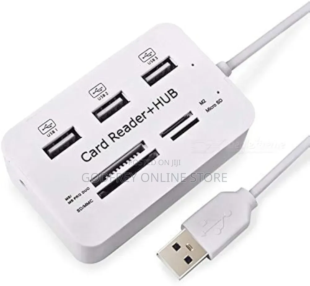 3.0 Card Reader and 3ports USB Combo Hub