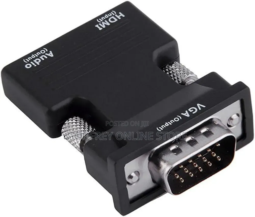 HDMI Female to VGA Male Converter Adapter With Audio