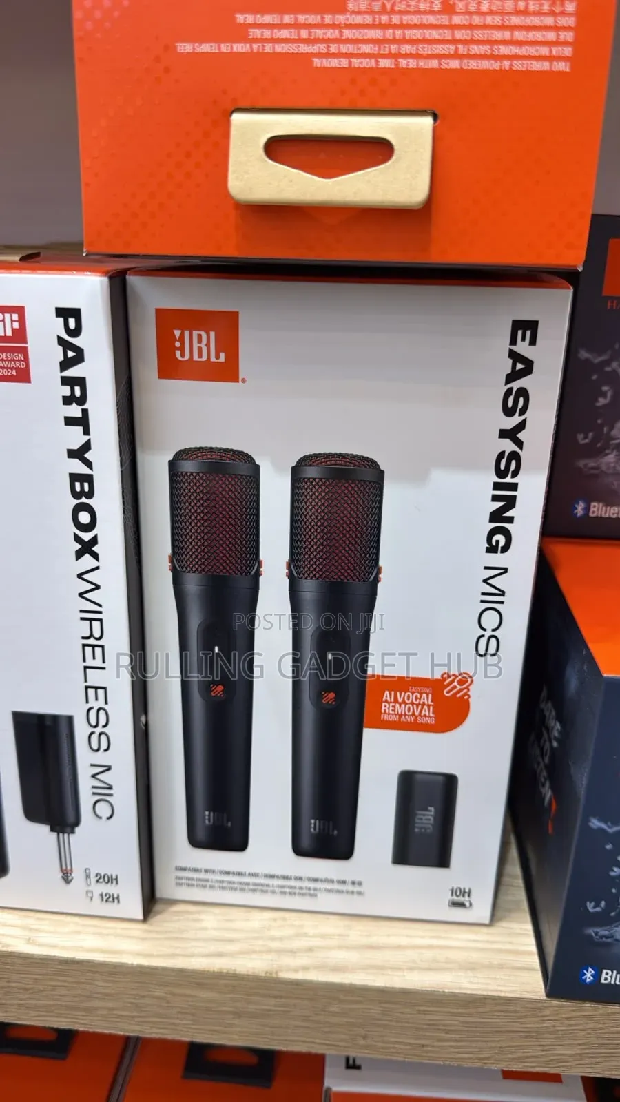 JBL Easy Sing Microphone.