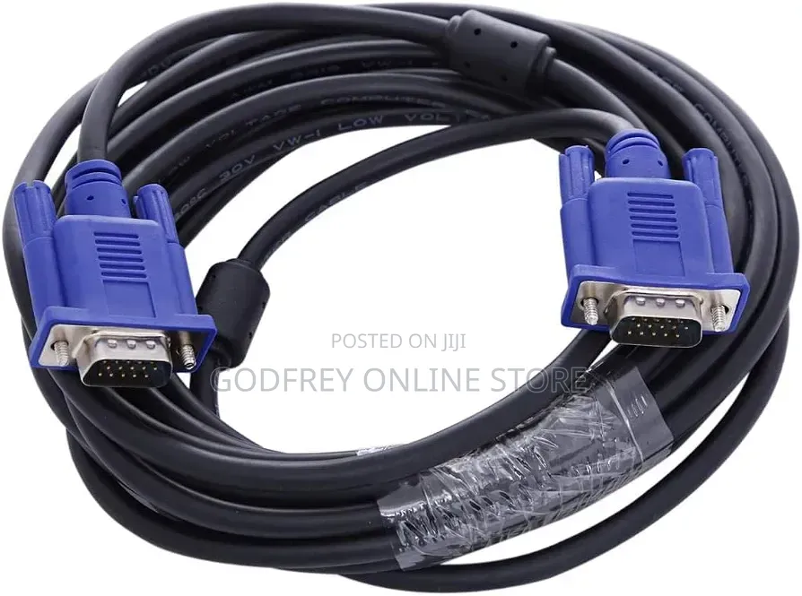 5m Vga Cable High Quality for All Computers and Projectors