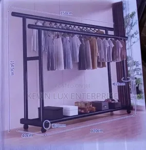 Cloth Rack Double Rail
