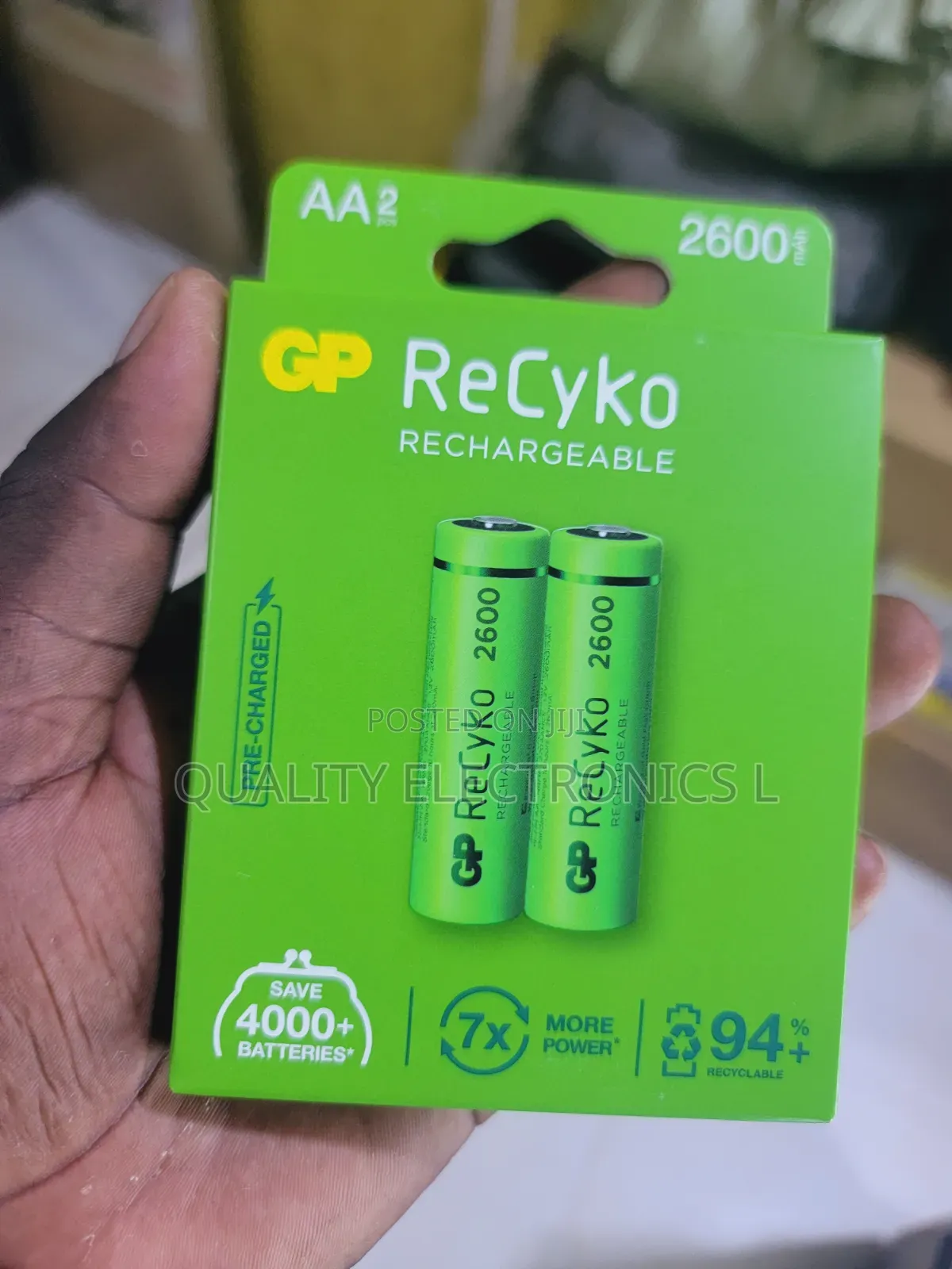 GP ReCyKo AA Rechargeable Batteries