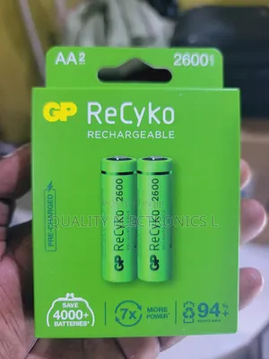 GP ReCyKo AA Rechargeable Batteries