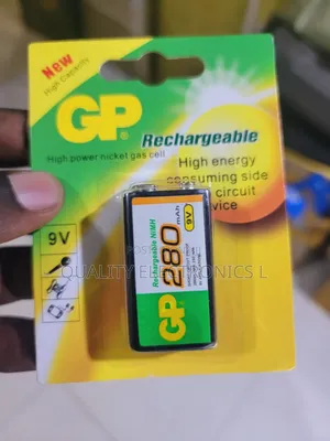 GP 9v 280 Mah Rechargeable Batteries