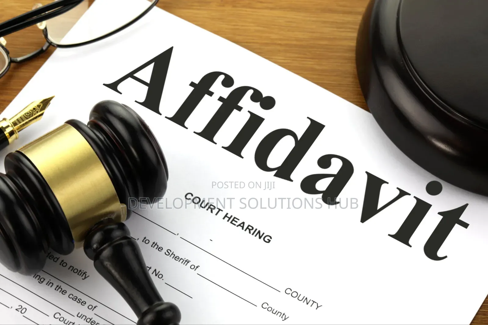 Affidavit Preparation & Processing Support