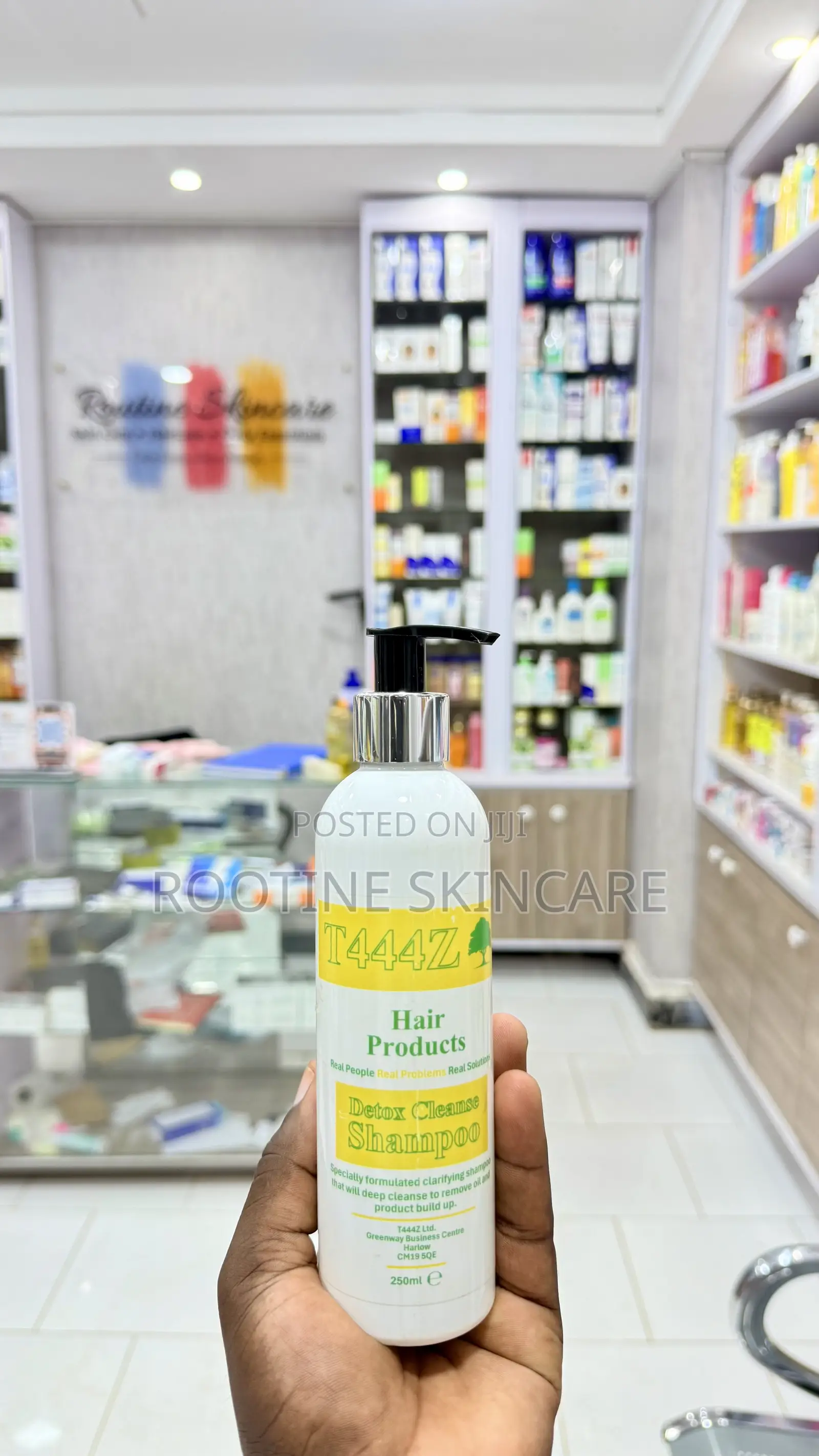 T444Z Argan Oil Detox Cleansing and Clarifying Hair Shampooo 250mls
