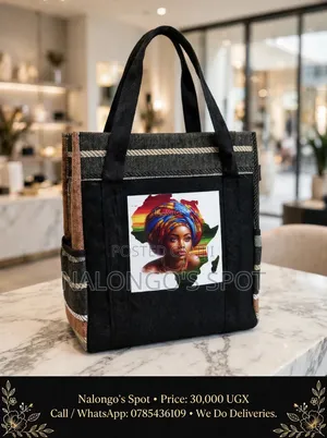 African Woven Totebag