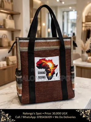 African Woven Totebag