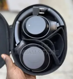 Black Sony WH-1000XM3 or WH-1000XM4 Wireless Noise-Canceling Over-Ear